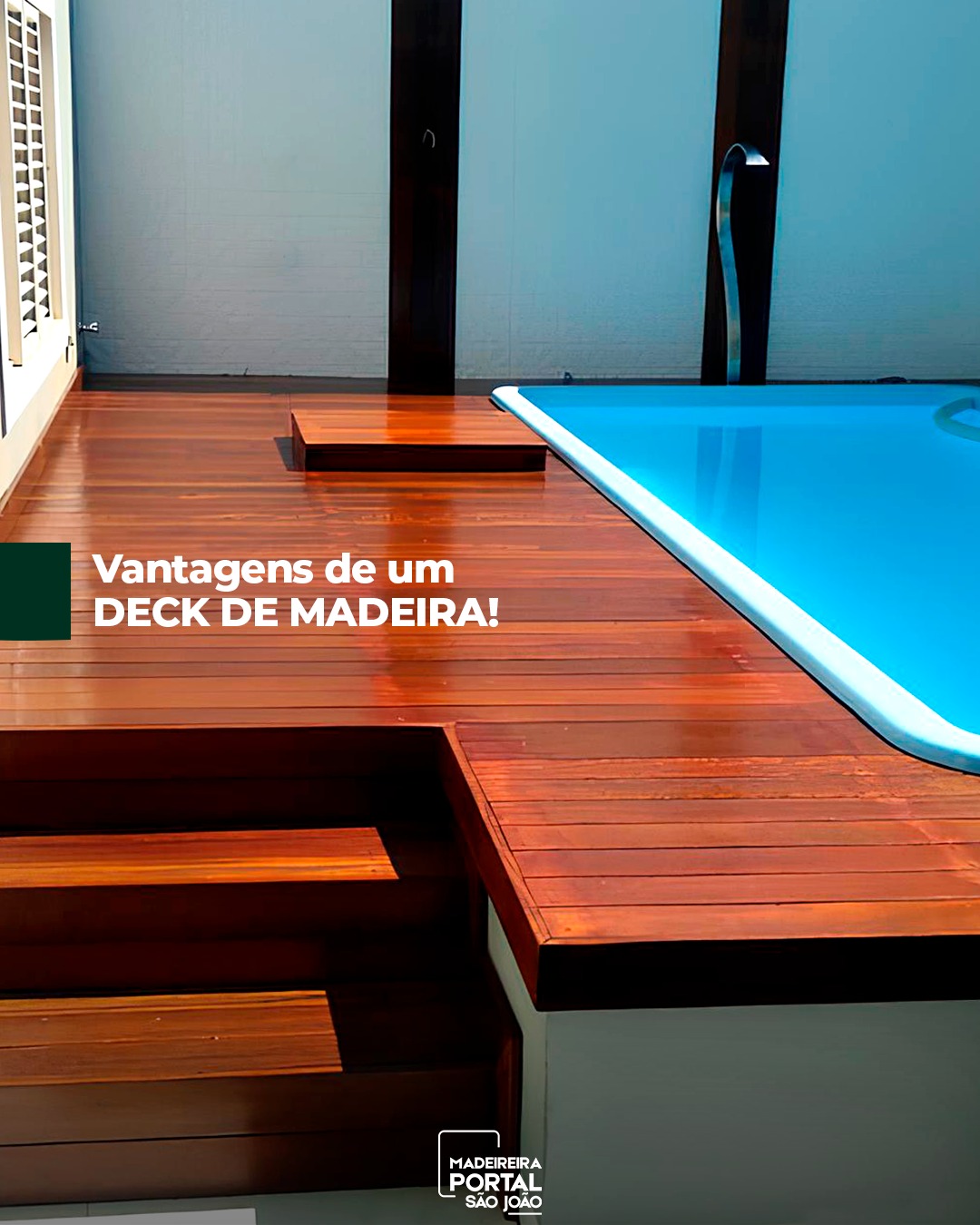 Se você quer um espaço externo bonito e funcional, um deck de madeira é a escolha perfeita!Olha só os benefícios:
✔ Beleza Natural – Deixa o ambiente sofisticado e aconchegante.
✔ Durabilidade – Com a manutenção certa, dura anos!
✔ Valoriza seu Imóvel – Seu espaço fica mais elegante e valorizado!
✔ Sustentável – Escolhendo madeira certificada, você cuida do meio ambiente!Transforme seu ambiente com um deck de madeira!Gostou? Salve esse post e compartilhe! 😉#DeckDeMadeira #MadeiraDeQualidade #Construção #ÁreaExterna #MadeireiraPortalSaoJoao #Arquitetura #Paisagismo #Madeira #DecoraçãoExterna