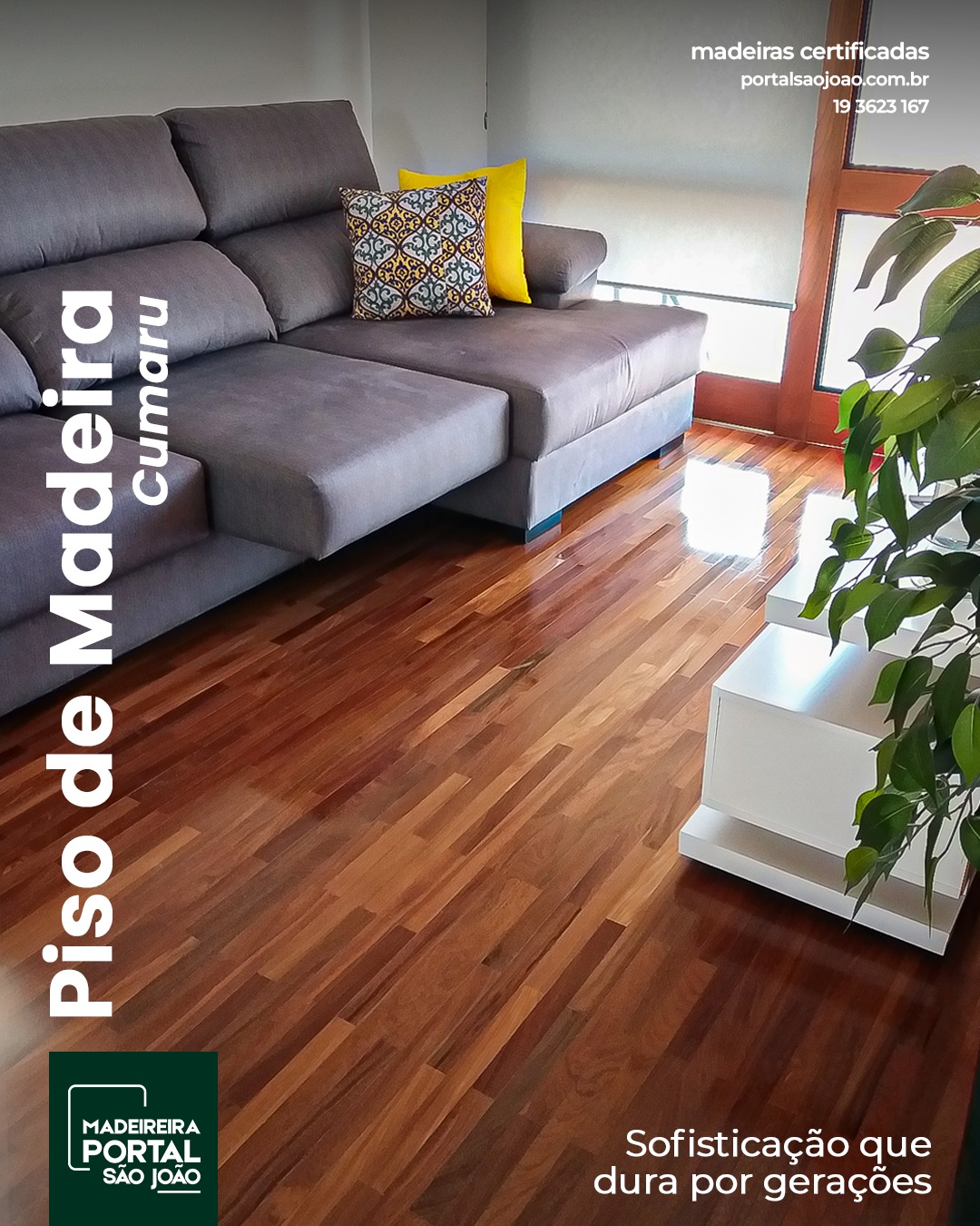 Você já sentiu o aconchego de um piso de madeira nobre sob os pés? 😍
O taco palito de Cumaru é uma escolha perfeita para quem busca beleza natural, resistência e estilo atemporal.
🌳 Madeira brasileira de alta densidade
🔇 Excelente isolamento acústico
💎 Acabamento refinado
🔥 Alta durabilidade e resistência a impactos
Seja em casas, apartamentos ou projetos comerciais, o Cumaru traz um visual único com tons quentes e veios marcantes.
📐 Aqui na Portal São João, você encontra qualidade, corte preciso e atendimento especializado para seu projeto sair perfeito.
Fale com a gente e transforme seus ambientes com madeira de verdade.
📞 (19) 3623-1647
📲 (19) 99927-4306
📍 Av. Dr. Octávio da Silva Bastos, 3145 Parque Alvorada#PisoDeMadeira #TacoCumaru #TacoPalito #DesignDeInteriores #MadeiraNobre #PisoElegante #DecoracaoPremium #Cumaru #PortalSaoJoao #MadeiraDeVerdade #AcabamentoDeLuxo