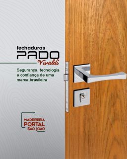 Quando o assunto é segurança, escolher a fechadura certa faz toda a diferença. 🔐✨As fechaduras Pado unem a tradição de uma marca brasileira com mais de 80 anos de história à inovação em soluções modernas de segurança.São opções que atendem desde projetos residenciais até ambientes corporativos, com qualidade, resistência e excelente custo-benefício.O portfólio Pado oferece:
✔️ Fechaduras convencionais para portas internas e externas
✔️ Modelos digitais com senha, biometria, cartão e aplicativo
✔️ Acabamento robusto e materiais de alta durabilidade
✔️ Garantia e assistência técnica nacionalTudo isso para garantir mais tranquilidade, praticidade e proteção no seu dia a dia.📍 Encontre fechaduras Pado na Portal São João e escolha a solução ideal para o seu projeto.📞 (19) 3623-1647 📲 (19) 99927-4306 📍 Av. dos Trabalhadores, 578 - Distrito Industrial, São João da Boa Vista - SP